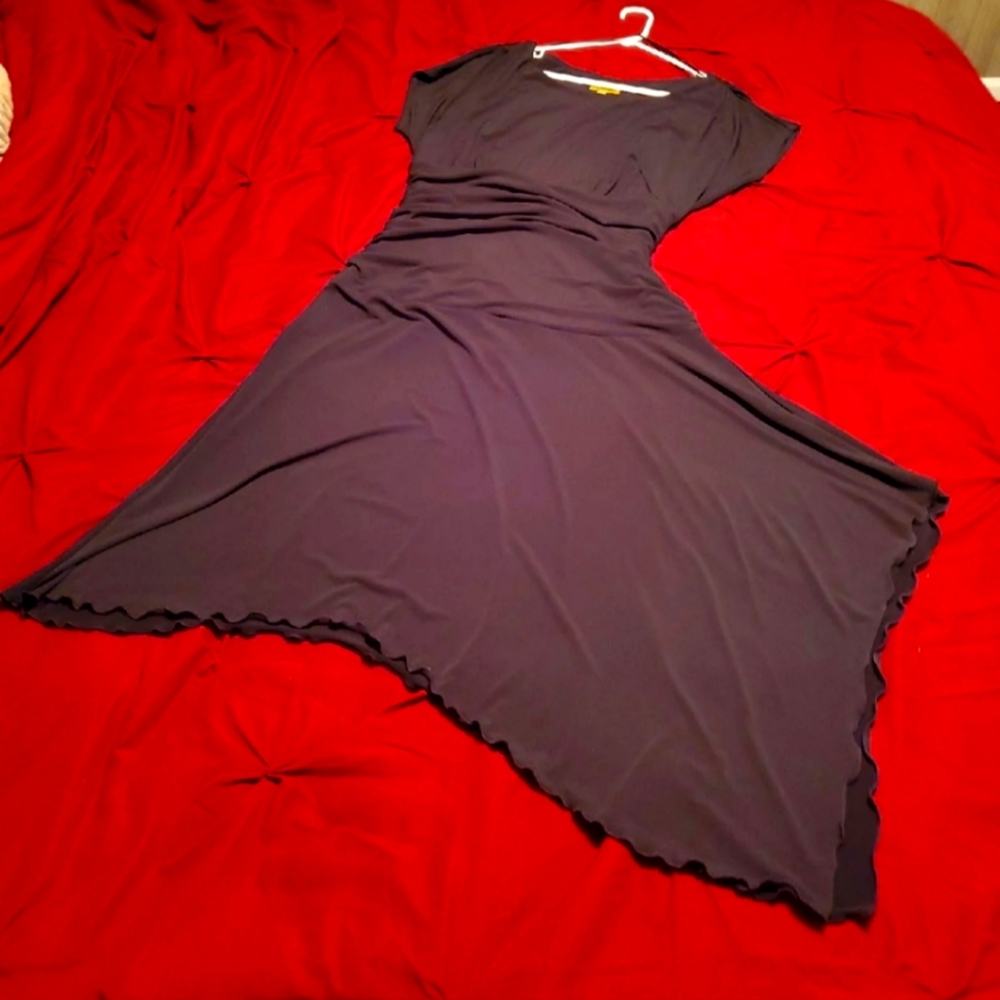midnight Velvet black dress
